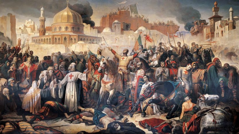 Осада Иерусалима, 1099 г. Источник: about-history.com