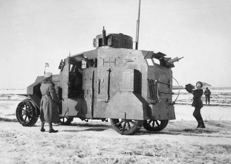 Германская бронетяга Первой Мировой. Часть 7. Ehrhardt Straβenpanzerwagen E-V/4. 1917. Первые и последние серийные броневики Второго рейха