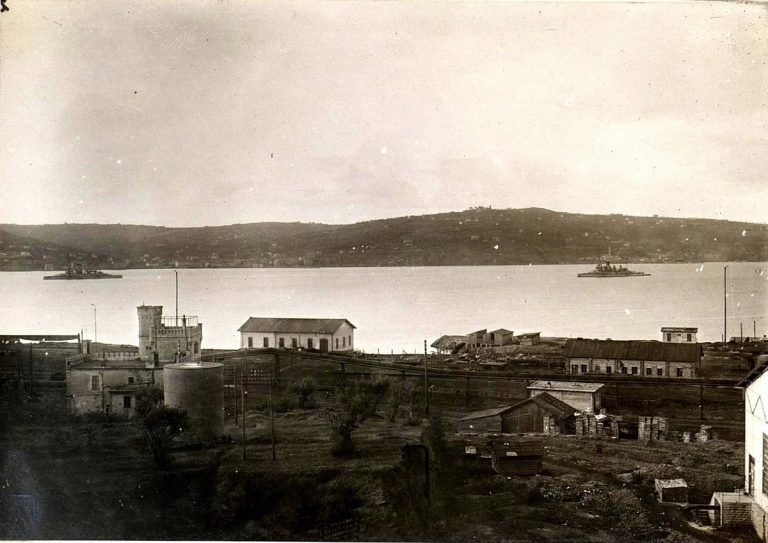 SMS Wien и SMS Budapest в гавани Триеста (30.08.1917)