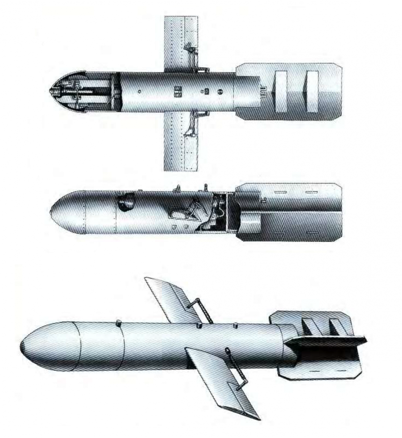 Авиабомба каб. Самонаводящиеся фотоконтрастные авиабомбы каб-436 и каб-5103 (НИИ-24). Управляемая Авиационная бомба каб-500. Управляемые авиационные бомбы (УАБ). Самонаводящаяся бомба сб-1.