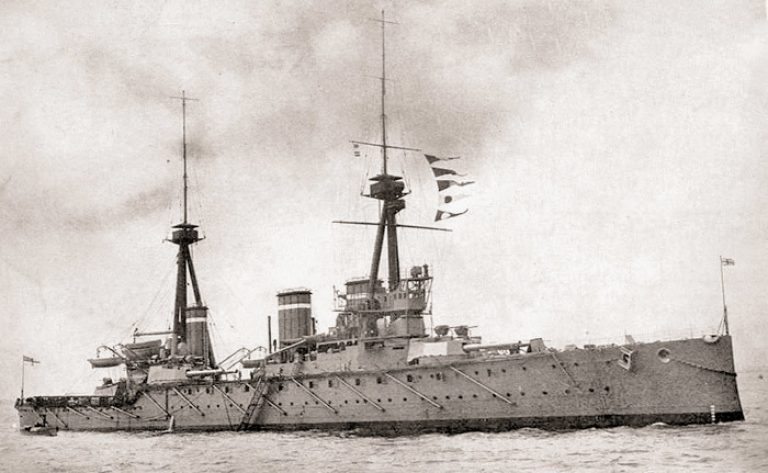  Линейный крейсер «Инвинсибл», 1908 годИсточник: freepages.misc.rootsweb.com