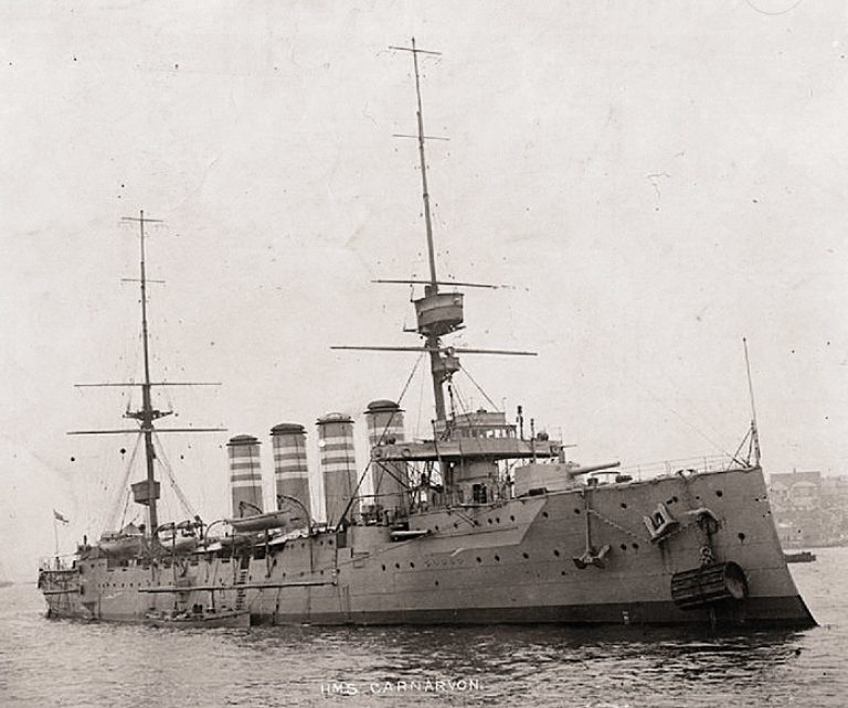  Броненосный крейсер «Карнарвон»Источник: wikipedia.org