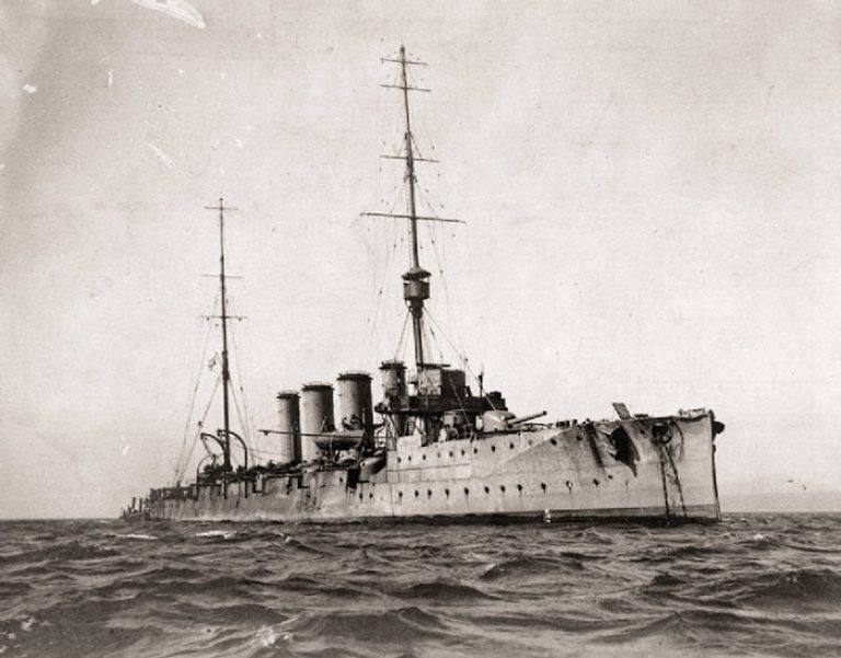 Бронепалубный крейсер «Глазго»Источник: wikipedia.org
