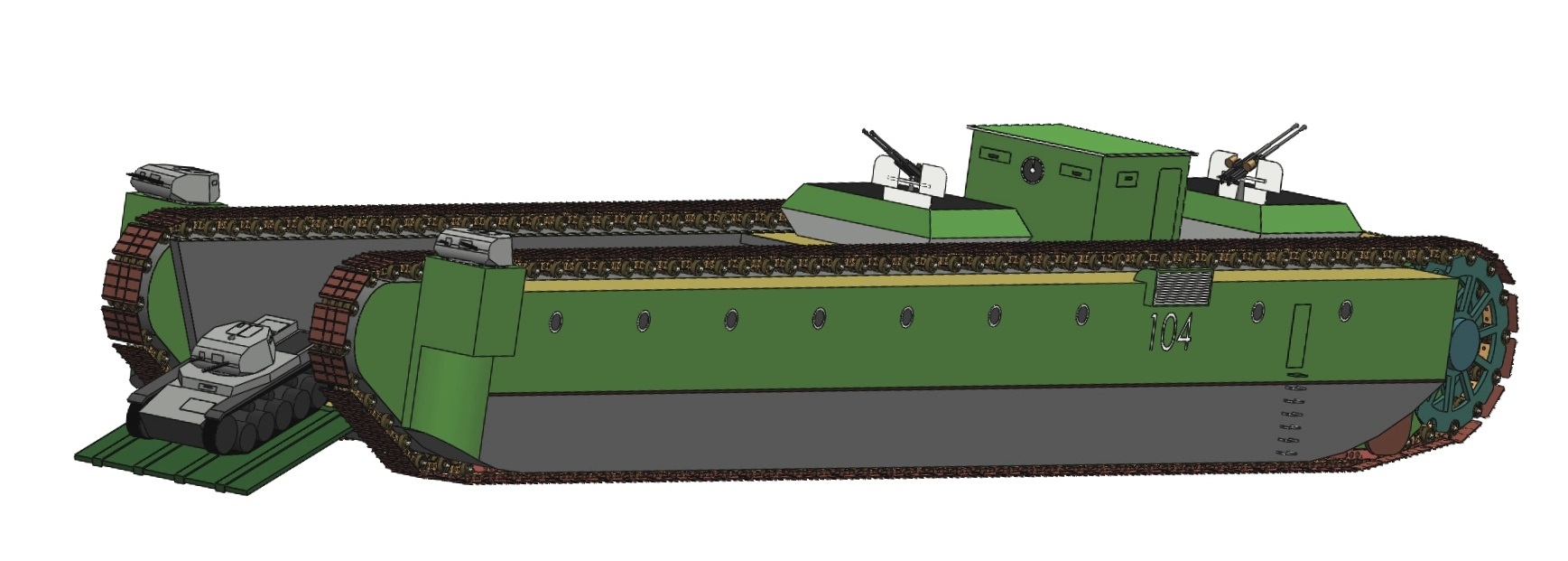 Сумрачный танкодесантный катер