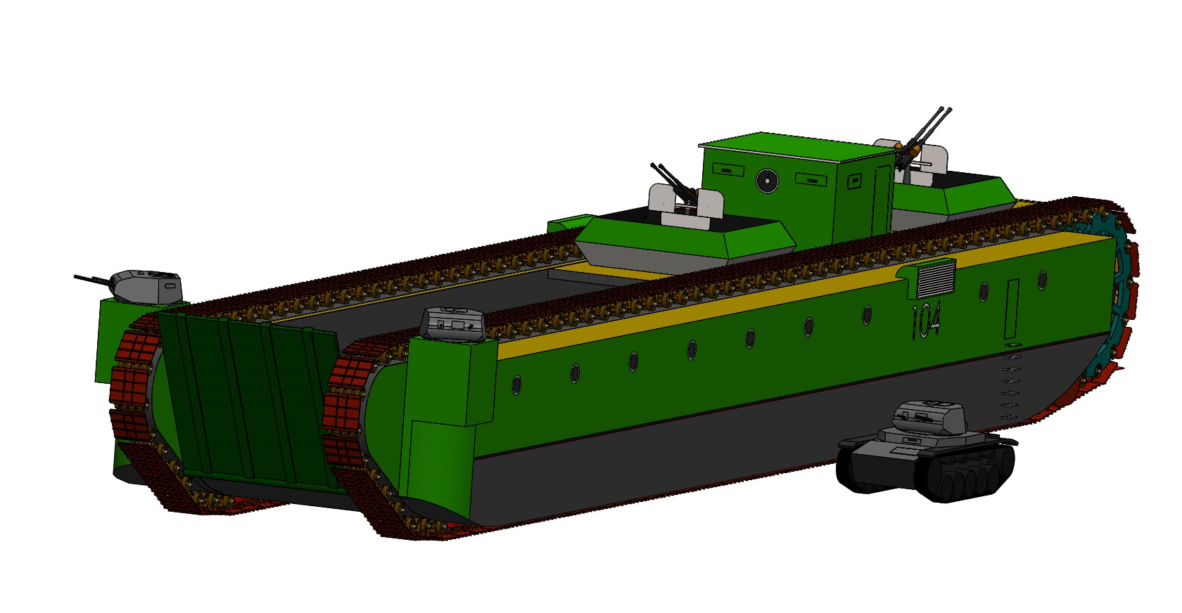 Сумрачный танкодесантный катер
