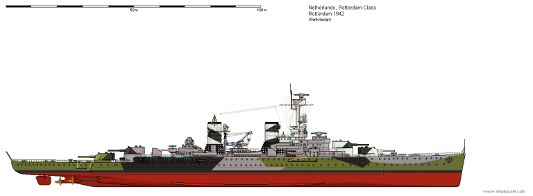 Защитники Голландской Ост-Индии. Тяжёлые крейсера типа «Роттердам»
