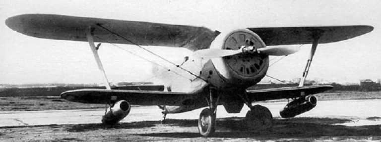 Истребитель И-153 с ПВРД