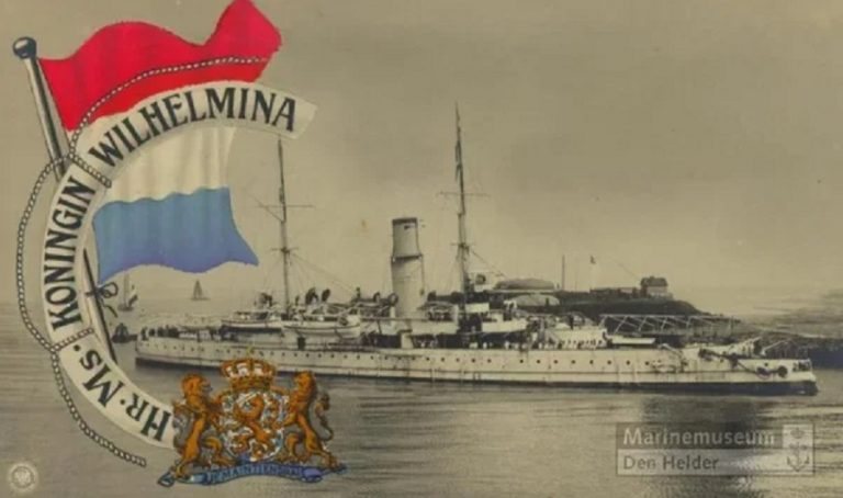 Голландская королева. Бронепалубный крейсер «Кёнигин Вильгельмина дер Нидерланден».