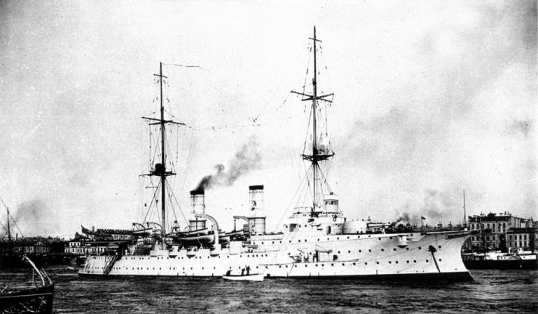 1 из 6После модернизации "Ганза" 1 апреля 1909 года вошла в строй как учебный корабль.