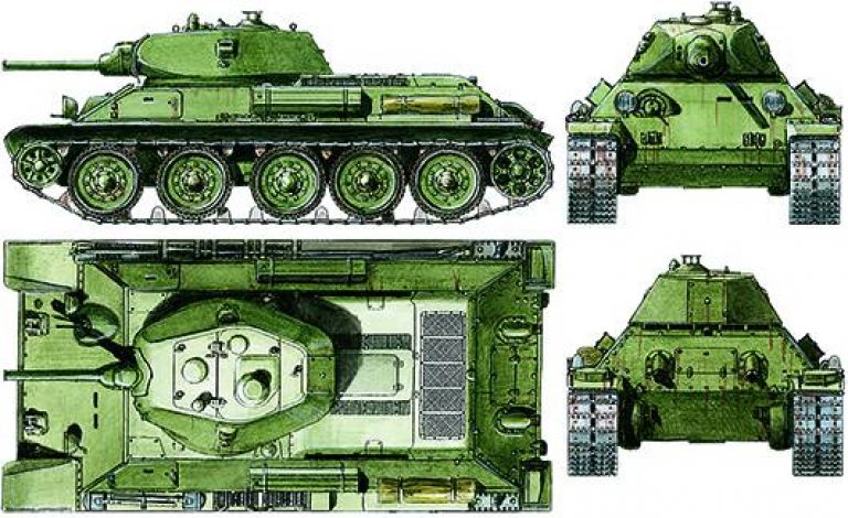 Т-34 с люками по бортам