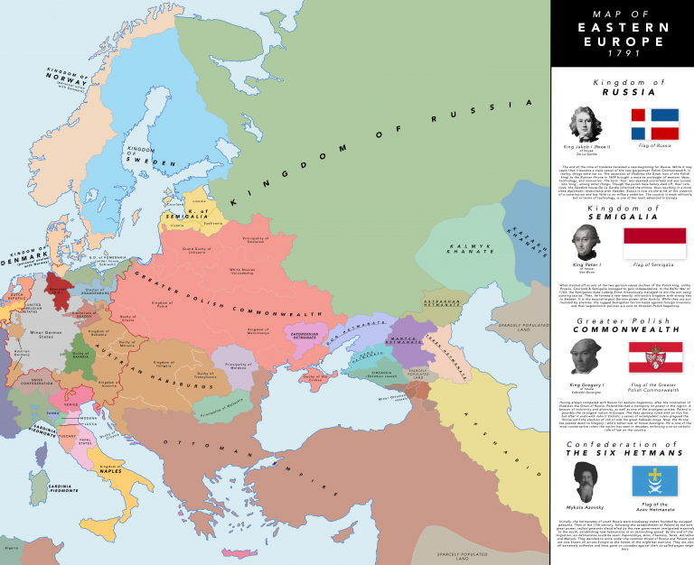 Карат Восточной Европы в мире Русского королевства