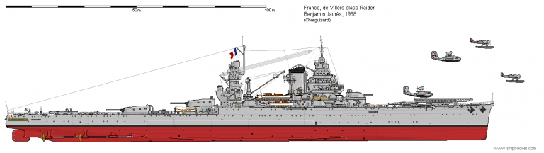 Альтернативный тяжёлый крейсер «Берта де Виллер». Франция
