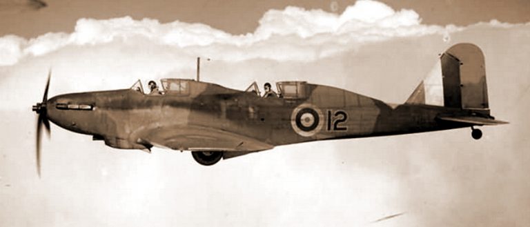 “Dual-control Trainer” R7365 из состава 1-й FTS (школы лётной подготовки) RAF, сентябрь 1941 года