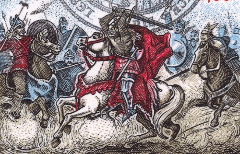 Битва при Фогладенсисе в средневековых хрониках