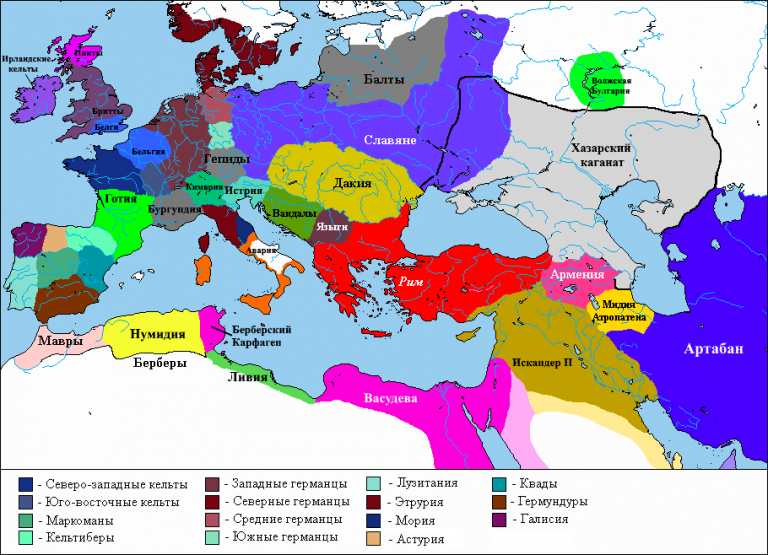 Мир италиков в Анатолии. Ответвление. Часть 4 — 600 - 700 годы.