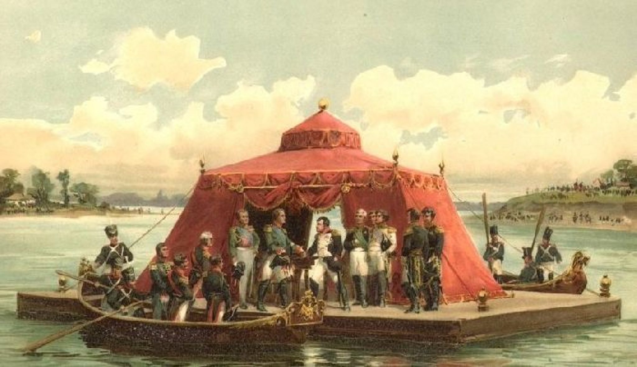 Тильзитский мир первая встреча монархов. Тильзитский мир 1807.