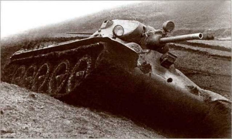 Т-34 на войсковых испытаниях весной 1940 г.