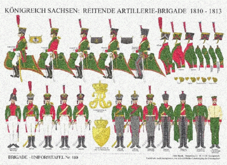 Саксонцы в наполеоновской армии 1812 года