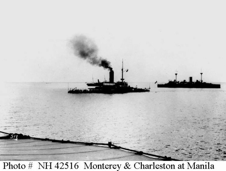 Британская школа. Бронепалубный крейсер «Чарлстон» (USS Charleston (C-2)). США