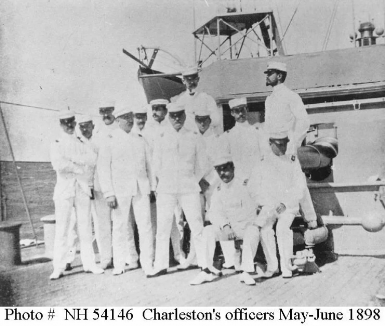 Британская школа. Бронепалубный крейсер «Чарлстон» (USS Charleston (C-2)). США