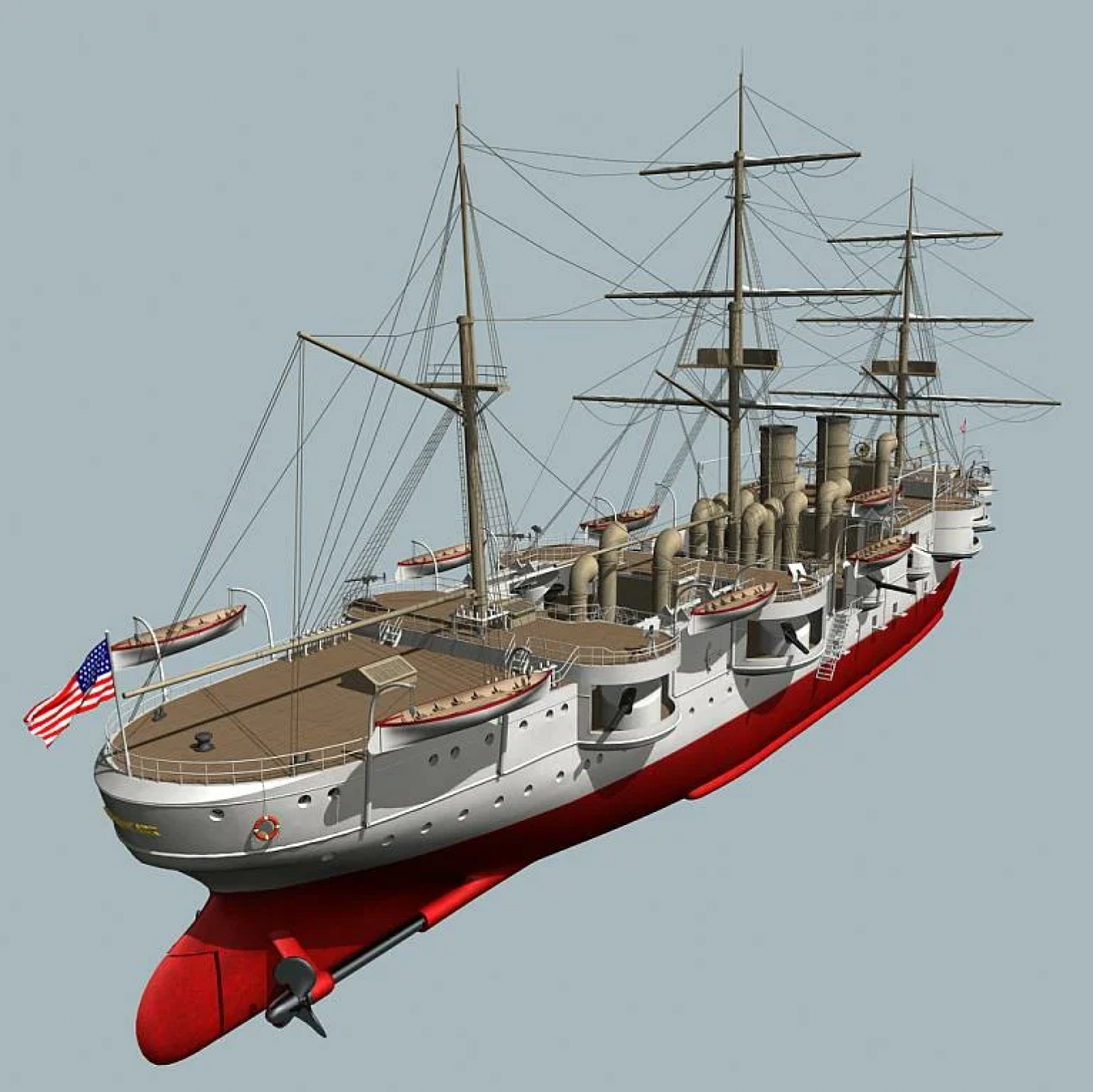 Steam ship model фото 38