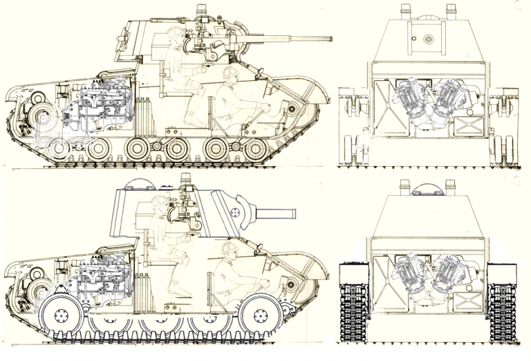 Танк сопровождения пехоты Т-42