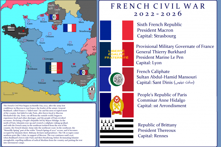 Гражданская война во Франции. Как это будет