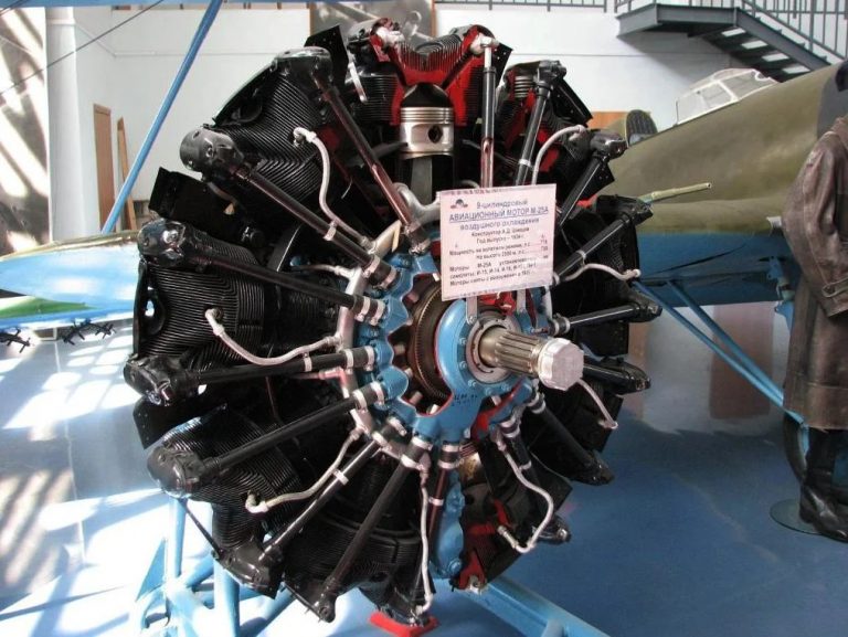     Авиационный двигатель М-25А. Источник фото: http://авиару.рф/