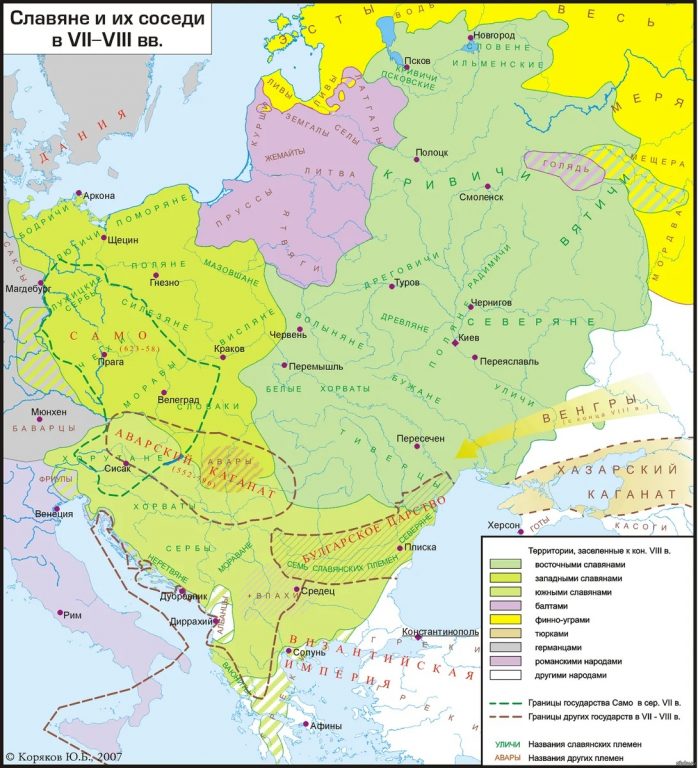 История восточных славян до IX века
