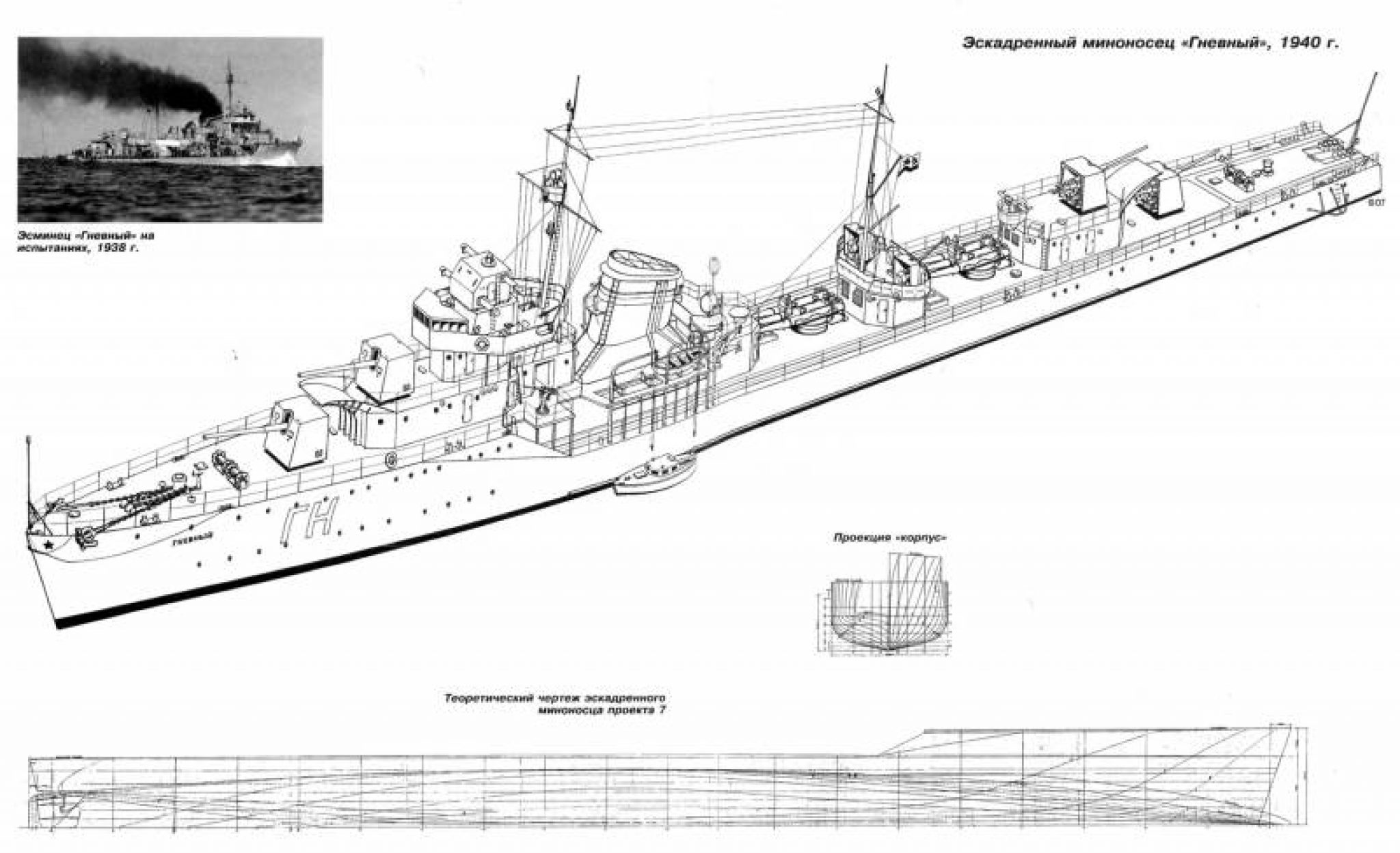 Представляю модель эсминца проекта 7 "Гремящий" на 1942 год. Модель собиралась и