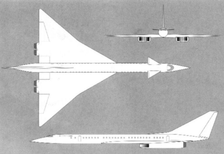 Неизвестный ГВФ - Ту-135П