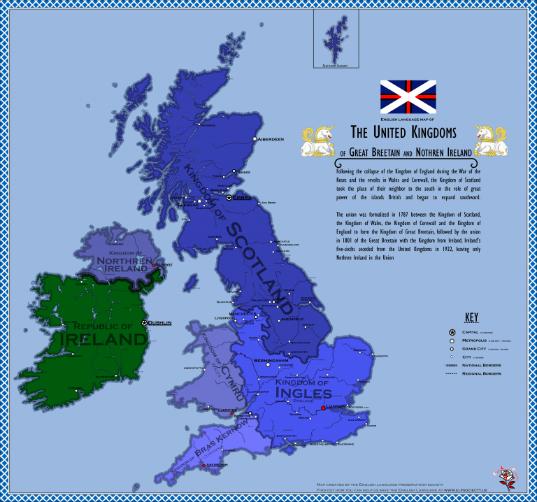 Что если Шотландия объединит Англию