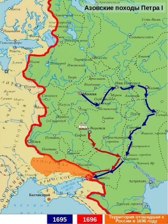 Крымско-Азовские походы Голицына
