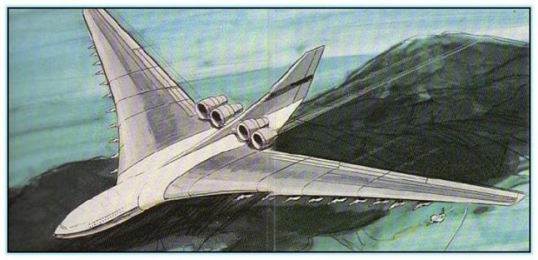 Проект сверхтяжёлого атомного транспортного самолёта Lockheed CL-1201. США. (1967-1972 год)