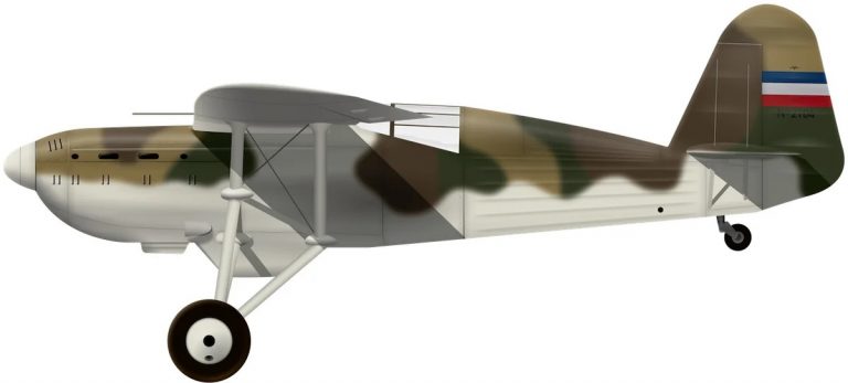 Югославский истребитель Ikarus IK-2. Всего построено 12 самолетов, 8 состояли на вооружении к моменту немецкого вторжения.