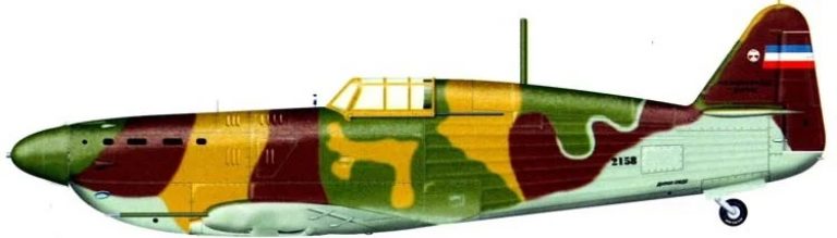  Югославский истребитель Rogozarski IK-3. Успели построить 12 самолётов, 25 находились на заводах в различных стадиях постройки.
