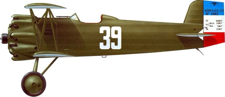  Югославский истребитель Avia BH-33, чехословацкой разработки. В Чехословакии закуплено 3 самолёта и ещё 42 построено в Югославии по лицензии. Минимум два самолеты принимали участие в боях с немцами.