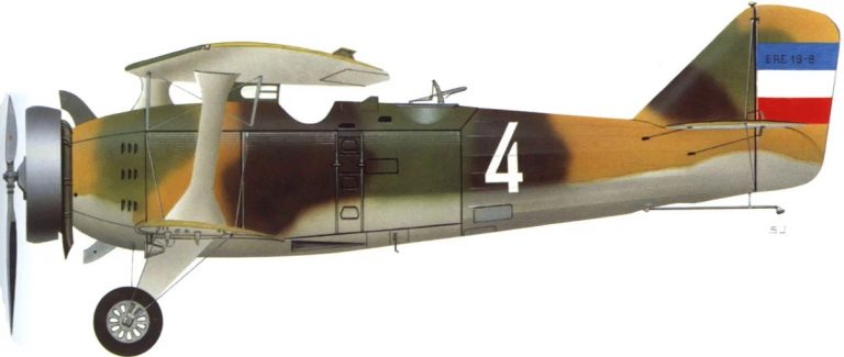  Югославский разведчик и лёгкий бомбардировщик Breguet Br.XIX, французской разработки. Во Франции закуплено в разобранном виде 85 самолётов, ещё 125 построили в Югославии по лицензии.