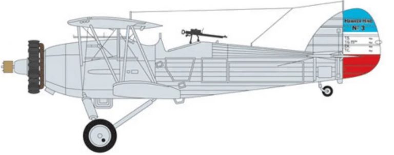  Югославский разведчик Hawker Hind, английской разработки. В Великобритании закуплено 3 самолёта.