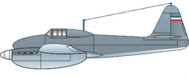  Югославский тяжелый истребитель Ikarus IK-5. Остался на стадии разработки.