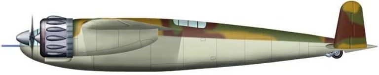  Югославский разведчик-бомбардировщик Ikarus Orkan. Остался на стадии разработки.