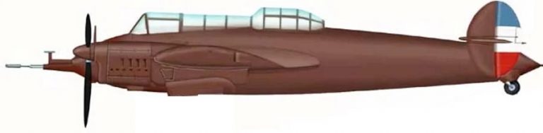  Югославский бомбардировщик-штурмовик Rogozarski R-313. Остался на стадии разработки.