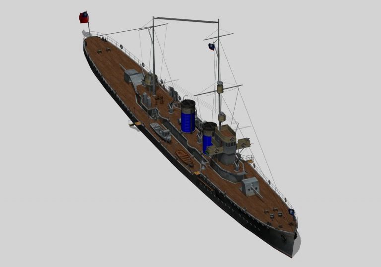 Последний флагман Гоминьдана. Легкий крейсер «Ят Се́н»