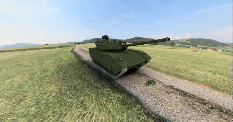 Основной боевой танк Т-100 «Молот». Россия
