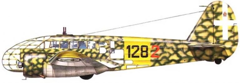     Итальянский лёгкий бомбардировщик-разведчик Caproni Ca.311.