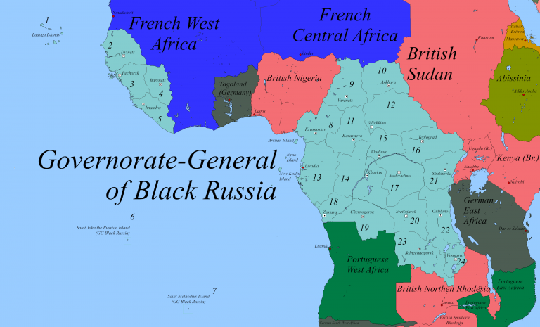 Источник - https://www.deviantart.com/henrymanning/art/Governorate-General-of-Black-Russia-01-01-1914-876557614