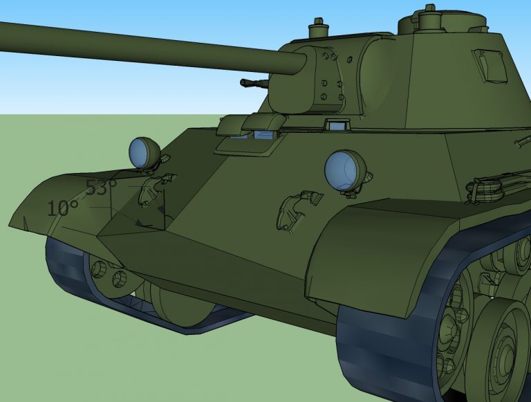 Т-34-ИС (А-43М). Развитие бронирования средних танков СССР