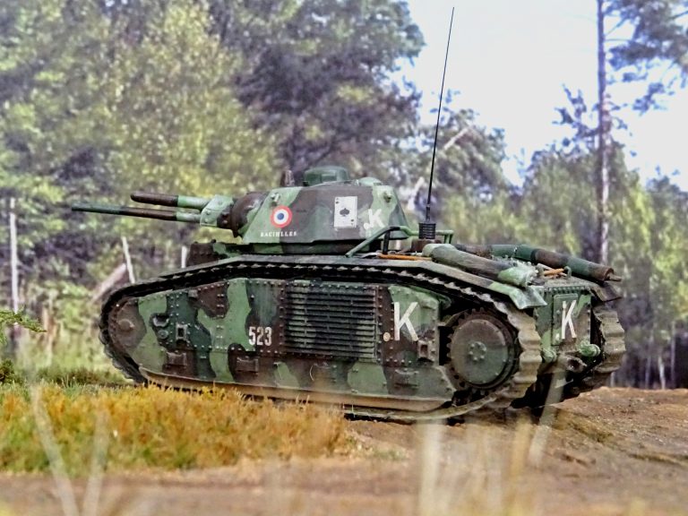 Char B1 tetre. Финальная модернизация французского тяжёлого танка