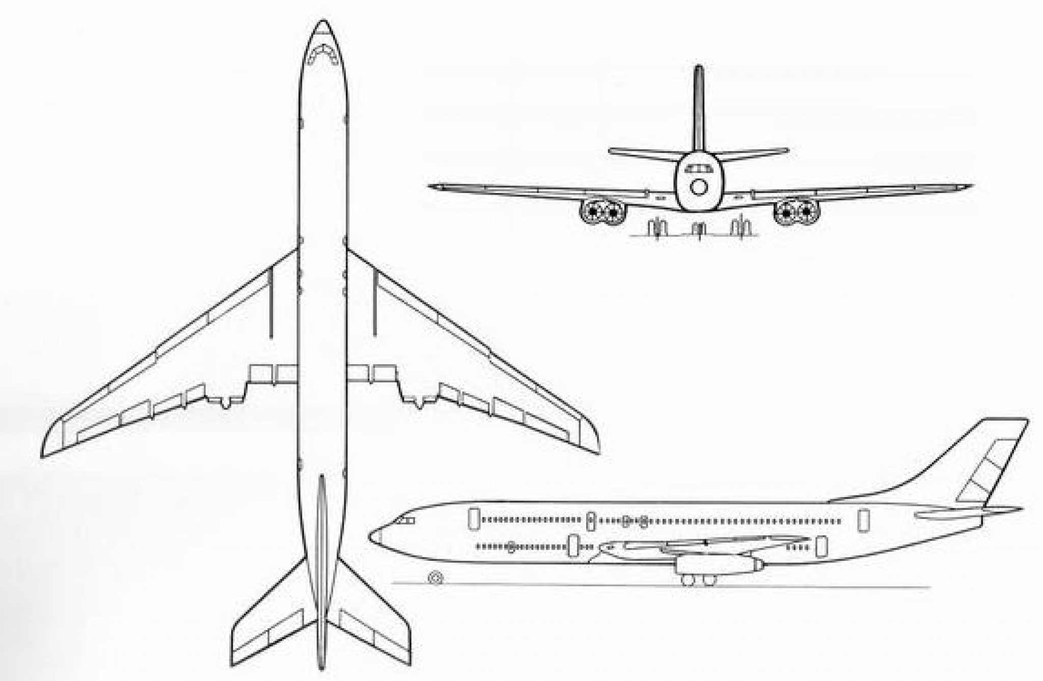 Размеры самолета. Ту-104 пассажирский самолёт чертёж. Ту 104 чертеж. Ту-104 пассажирский самолёт схема салона. Ту 104 габариты.