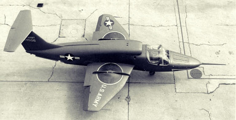 XV-5 Vertifan - необычный экспериментальный самолет с вентиляторами в крыле (1964 год)
